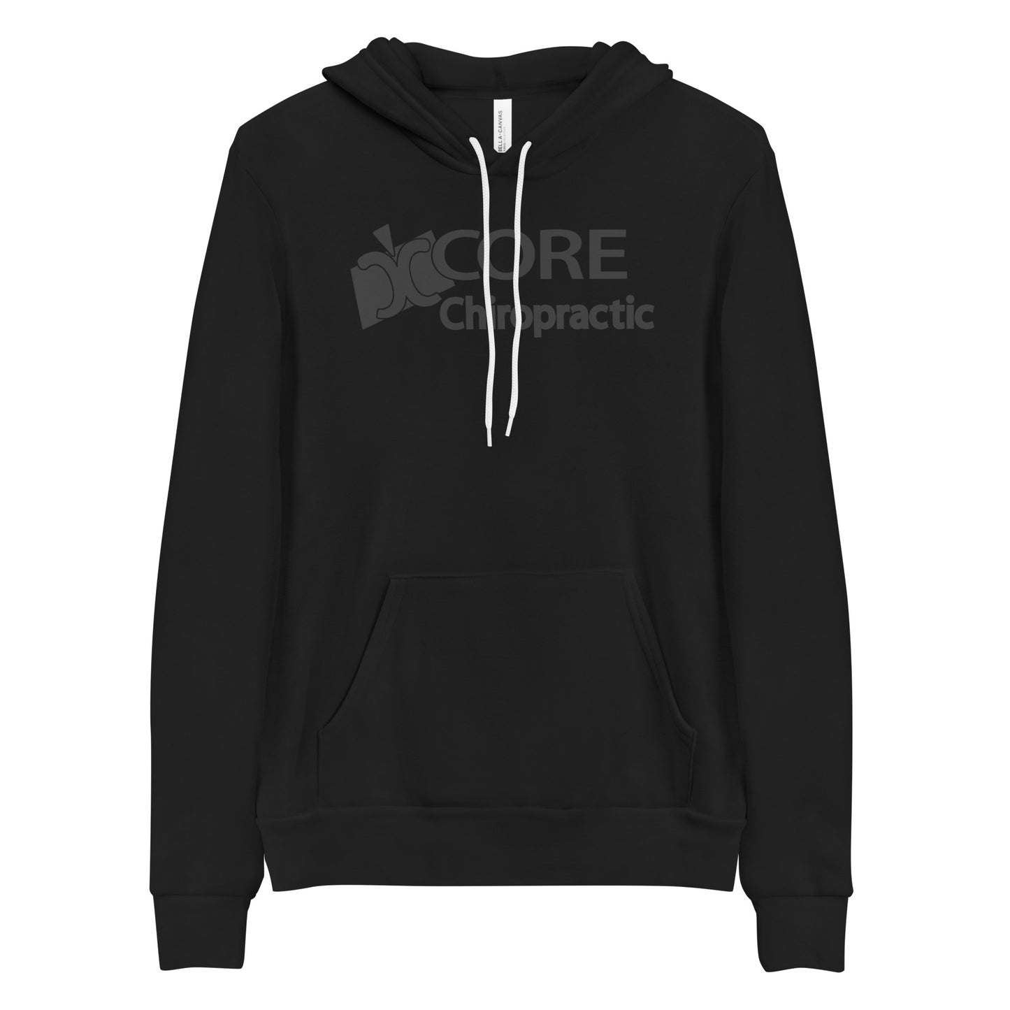 Black Logo - CORE Chiropractic Logo Sweatshirt - Unisex Hoodie