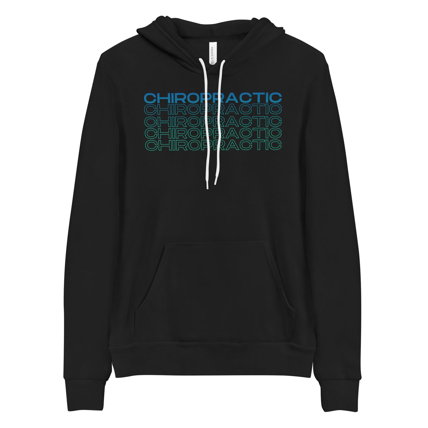 Chiropractic, Chiropractic, Chiropractic - Blue/Green Blend - Sweatshirt - Unisex hoodie
