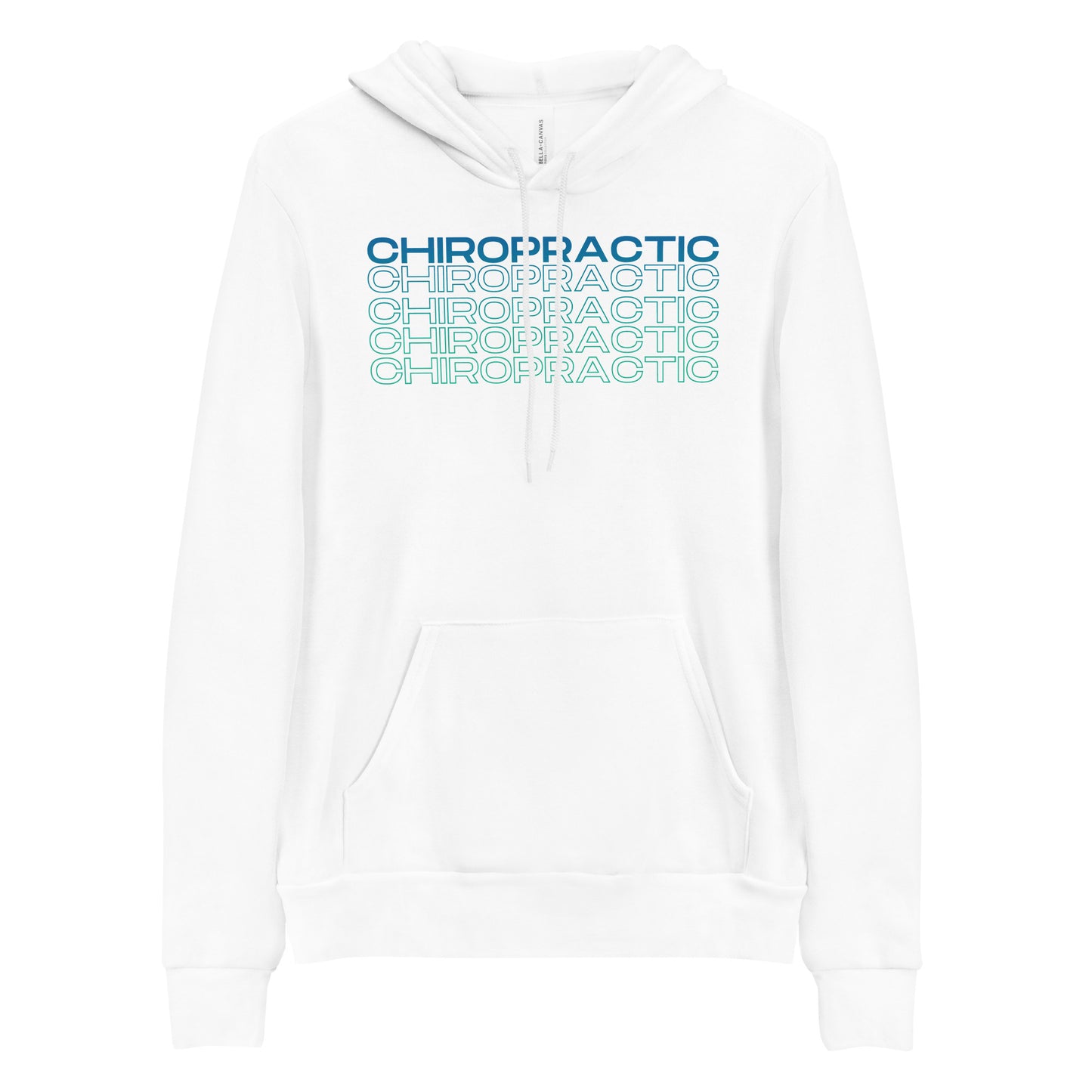 Chiropractic, Chiropractic, Chiropractic - Blue/Green Blend - Sweatshirt - Unisex hoodie