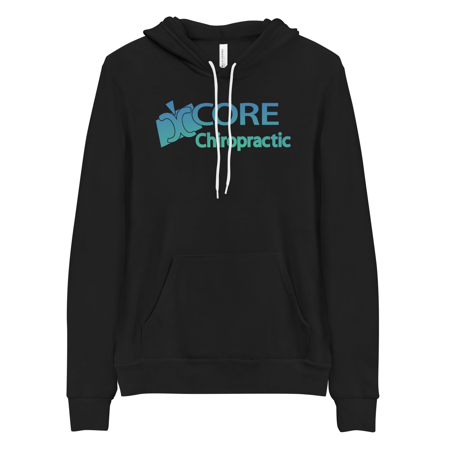 Blue/Green Fade - CORE Chiropractic Logo Sweatshirt - Unisex hoodie